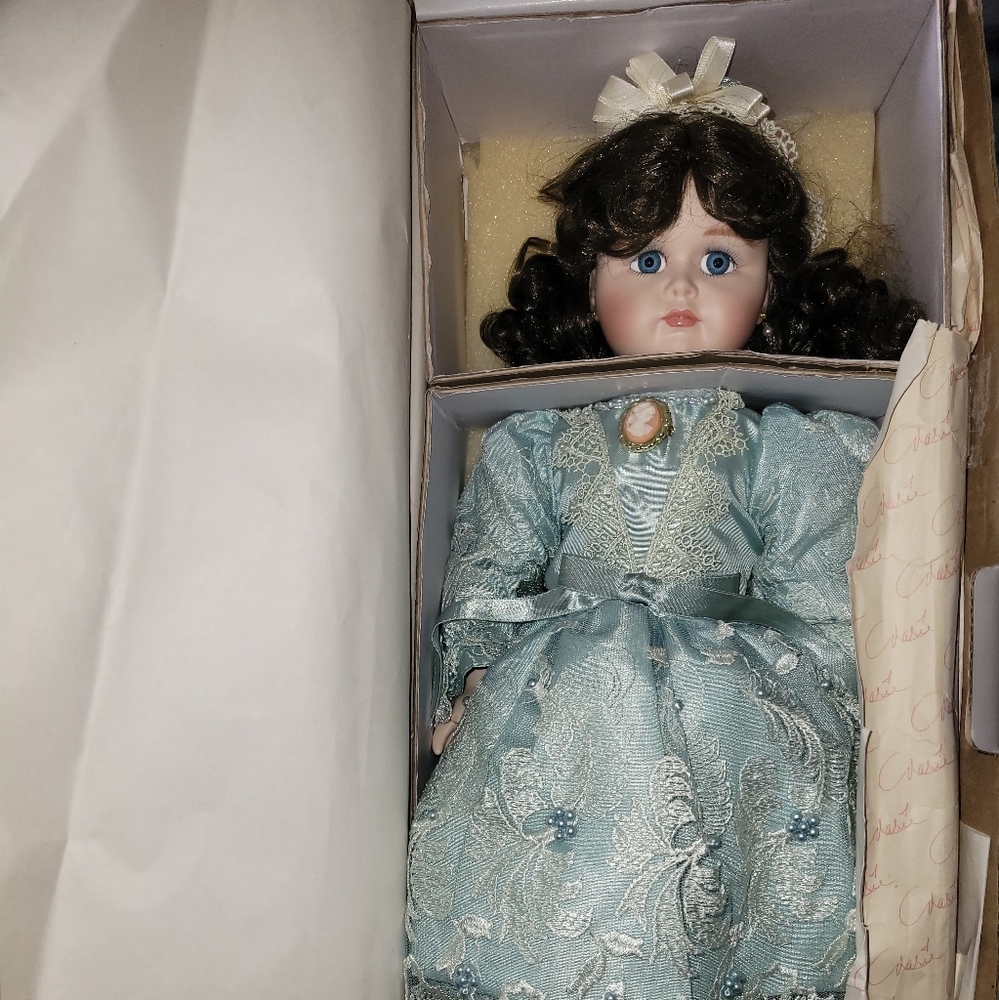 SALE Marie Osmond Collectibles Porcelain Doll MORGAN-1997  Rare LE 586/1500a